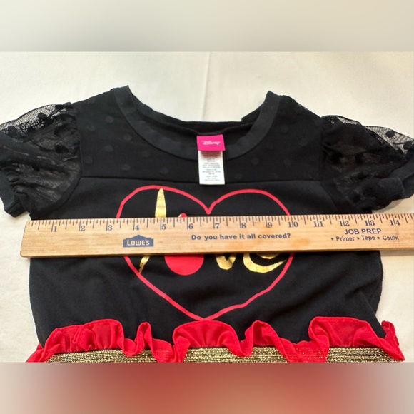 Minnie Mouse disney heart dress Girl Size M - Picture 6 of 9